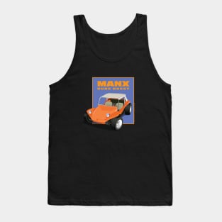 Orange Manx Dune Buggy in Blue Box & Type Tank Top